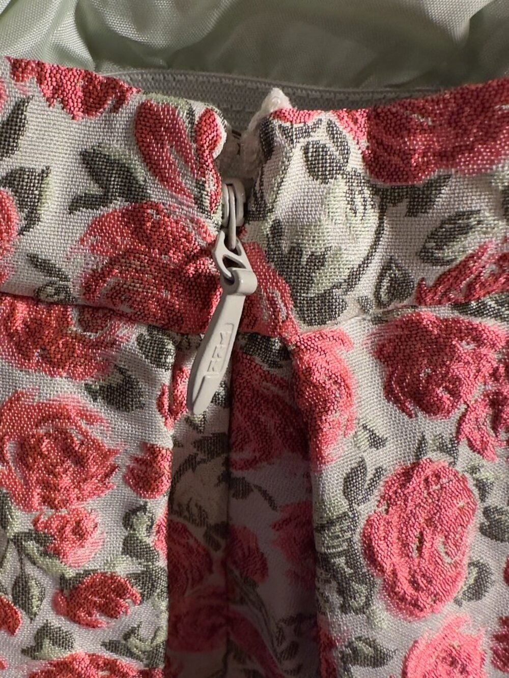 Anthropologie BHLDN Margaret Dress by Tracy Reese | Rose Jacquard Embroidery - Picture 15 of 15